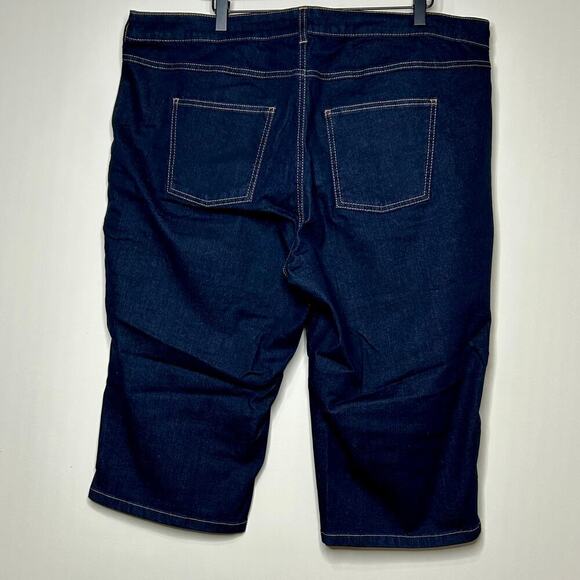 NWOT Woman Within Cropped Jeans Size 20WP - Picture 6 of 8